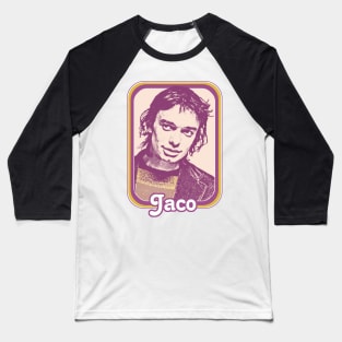 Jaco // Retro Style Fan Art Baseball T-Shirt